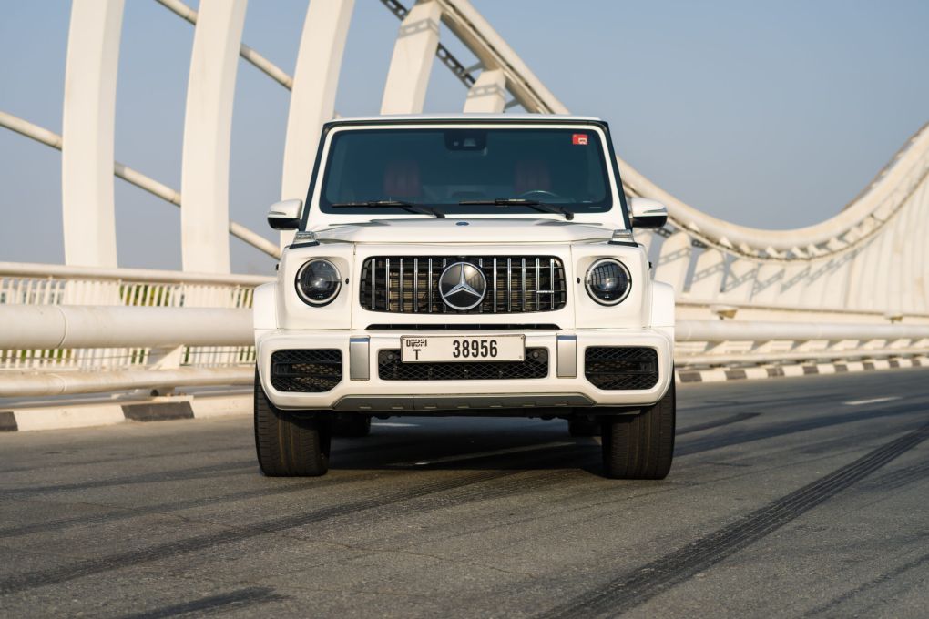  rental in DubaiMercedes-Benz AMG G63 White