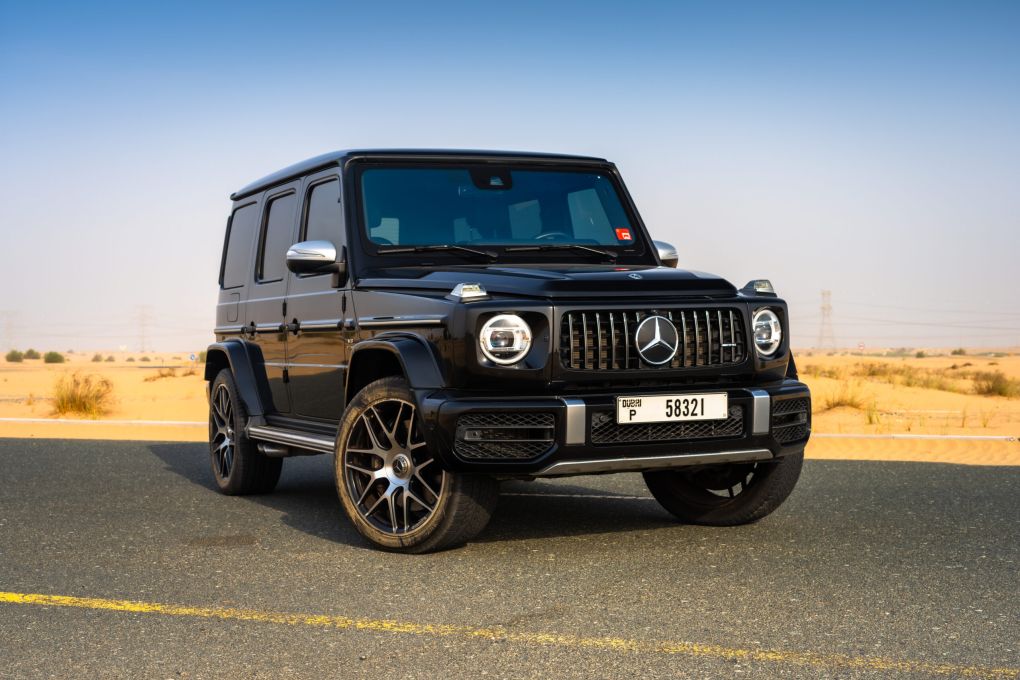 rental in DubaiMercedes-Benz AMG G63 Black