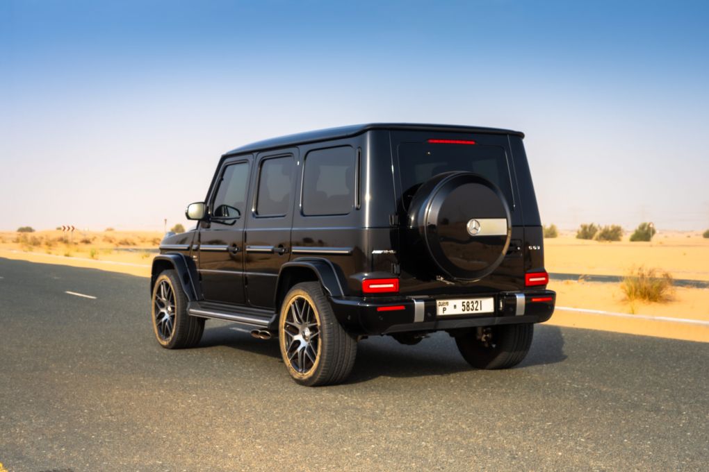  rental in DubaiMercedes-Benz AMG G63 Black